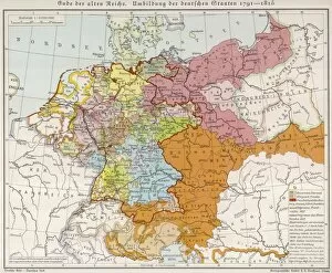 Germany Gallery: Map / Europe / Germany 18C