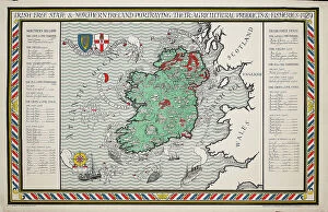 Maps Collection: A Map Of Irish Free State And Northern Ireland