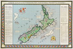 Maps Collection: A Map of New Zealand