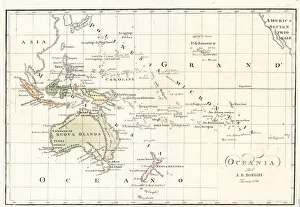 Map of Oceania and the southern Pacific by Map of Oceania and the southern Pacific by