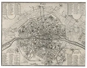 Map/Paris 18C