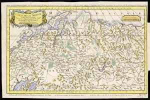 <b class=qtipBold><figcaption>Map/Russia/Siberia 1764</figcaption></b><br>CARTE DE LA SIBERIE and adjoining lands<br><em>© Mary Evans Picture Library</em> Map/Russia/Siberia 1764