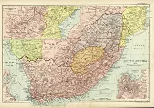 Map /s Africa / Boer C1898