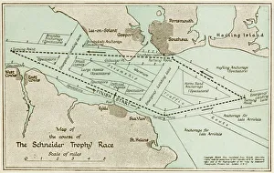 Map - Schneider Trophy Air Race 1931 Map - Schneider Trophy Air Race 1931