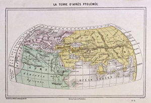 <b class=qtipBold><figcaption>Maps/World/Ptolemy 2Ad</figcaption></b><br>The world as seen by Ptolemy.<br><em>© Mary Evans Picture Library</em> Maps/World/Ptolemy 2Ad