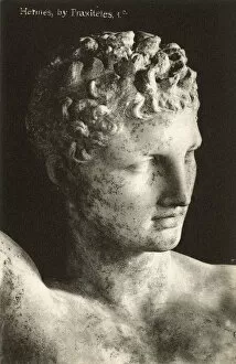 Marble statue of Hermes by Praxiteles I