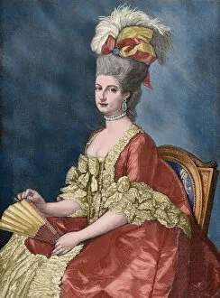 Images Dated 29th June 2014: Maria Christina, Duchess of Teschen (1742-1798), called Mim