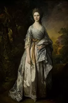 Aristocratic Collection: Maria, Lady Eardley (1743-1794), 1766, by Thomas