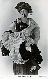Marie Lloyd music hall singer and comedienne 1870-1922 Marie Lloyd music hall singer and comedienne 1870-1922
