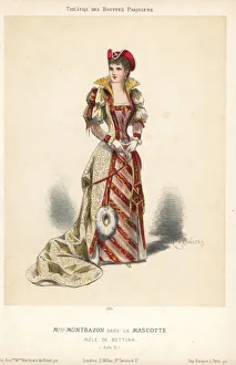 Images Dated 23rd January 2019: Marie Montbazon, French actress and singer