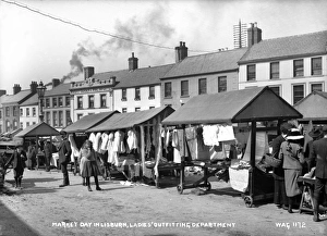 Market Day in Lisburn, Ladies Outfitting Department Market Day in Lisburn, Ladies Outfitting Department