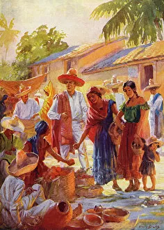 Seller Gallery: Market Day in a Mexican Village