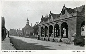 Market Hall and Town Hall at Chipping Campden, Glos Market Hall and Town Hall at Chipping Campden, Glos