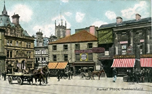 Market Place, Huddersfield, Yorkshire Market Place, Huddersfield, Yorkshire