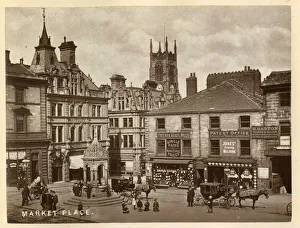 Market Place, Huddersfield, Yorkshire Market Place, Huddersfield, Yorkshire