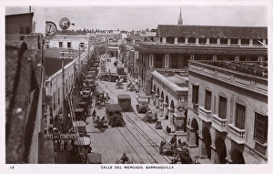 Comercio Gallery: Market Street, Barranquilla, Colombia, Central America