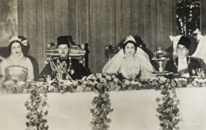 Marriage of Farouk I of Egypt & Farida Marriage of Farouk I of Egypt & Farida