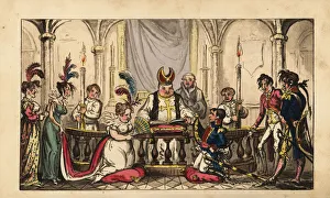 Marriage of Napoleon and Josephine at Notre Dame, 1804 Marriage of Napoleon and Josephine at Notre Dame, 1804