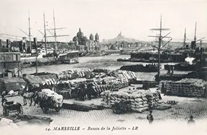 Marseille, France - Bassin de la Joliette Marseille, France - Bassin de la Joliette