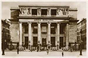 Marseille - The Municipal opera Theatre building Marseille - The Municipal opera Theatre building