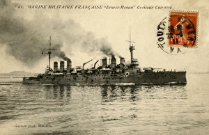 Marseilles, France - French Navy armoured ship Marseilles, France - French Navy armoured ship
