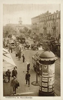Marszalkowska Street, Warsaw, Poland Marszalkowska Street, Warsaw, Poland