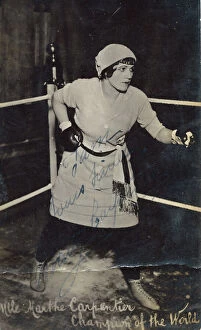 Soft Gallery: Marthe Carpentier boxer born 1893