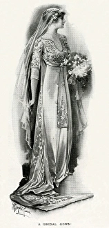 Martial and Armand wedding gown 1912 Martial and Armand wedding gown 1912