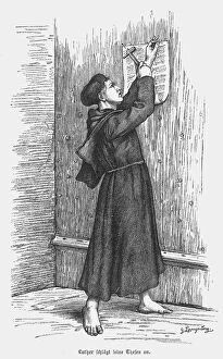 Door Gallery: Martin Luther, 95 Theses