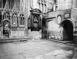 The Martyrdom, the place within (below the wall plaque) Canterbury Cathedral The Martyrdom, the place within (below the wall plaque) Canterbury Cathedral