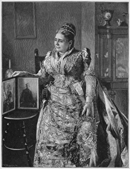 <b class=qtipBold><figcaption>Mary Adelaide Von Teck</figcaption></b><br>MARY ADELAIDE WILHELMINA ELIZABETH, duchess of Teck, princess of Cambridge, grand daughter of George III, mother of Queen Mary, the one who married George V. Date: 1833 - 1897<br><em>© Mary Evans Picture Library</em> Mary Adelaide Von Teck