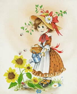Rhyme Gallery: Mary, Mary, Quite Contrary - Nursery Rhyme