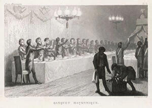 Societies Collection: A Masonic Banquet