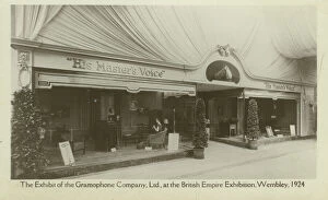 His Masters Voice (HMV) Gramophone Company Exhibition Stand, British Empire Exhibition