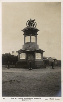 Bulawayo Gallery: Matabele Rebellion Memorial, Bulawayo, Rhodesia