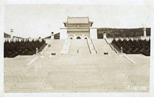 The Mausoleum of Sun Yat Sen - Nanjing, China The Mausoleum of Sun Yat Sen - Nanjing, China