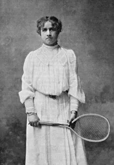 Images Dated 21st December 2016: May Sutton Bundy, tennis champion