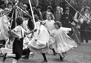 Maypole dancing Blists Hill, Shropshire -1 Maypole dancing Blists Hill, Shropshire -1