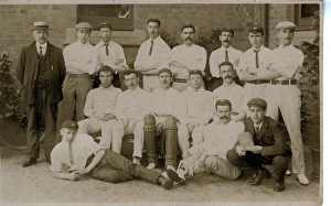 MCC Cricket Team, Thought to be St Johns Wood, London MCC Cricket Team, Thought to be St Johns Wood, London