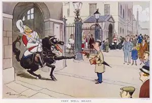 H M Bateman Art Prints: Very Well Meant by H. M. Bateman
