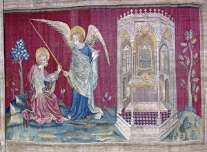 Measuring of the Temple. Apocalypse of Angers Measuring of the Temple. Apocalypse of Angers