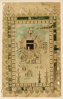 Prints of THE KaBA AT MECCA Related Prints: Mecca Print: The Kaaba