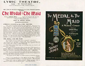 Shillings Gallery: The Medal and the Maid, musical comedy at the Lyric Theatre, Tom B Daviss company