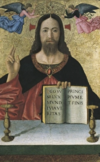 Melozzo da Forli (1438-1494). The Blessing Christ Melozzo da Forli (1438-1494). The Blessing Christ
