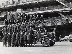 Supplement Gallery: Members of the Canadian Fire Service join the NFS, WW2