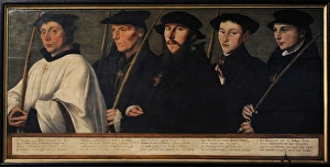 Five members of the Utrecht Brotherhood of Jerusalem Pilgrim Five members of the Utrecht Brotherhood of Jerusalem Pilgrim