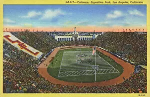Memorial Coliseum, Los Angeles, California, USA