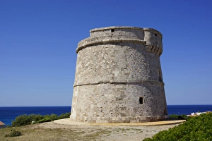 Menorca, Punta Prima, Sandy Bay: Old Watchtower Menorca, Punta Prima, Sandy Bay: Old Watchtower