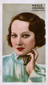 Merle Oberon, Australian-born actress Merle Oberon, Australian-born actress