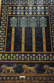 Mesopotamian art. Neo-Babylonian. The Throne Room of Nebuch Mesopotamian art. Neo-Babylonian. The Throne Room of Nebuch